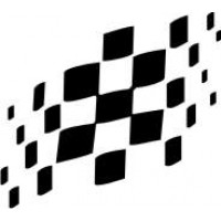 GP Chequered Flag Decal